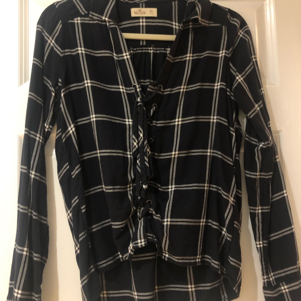 Hollister tie flannel